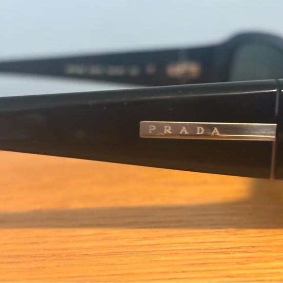 Prada Black Polarized Sunglasses main image 7